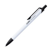 Icon Triangular Barrel Ballpoint Pen Black